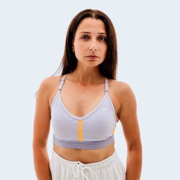 NIKE Топ NK INDY BRA V-NECK / CZ4456-536 L розмір одягу XC-025095-L фото
