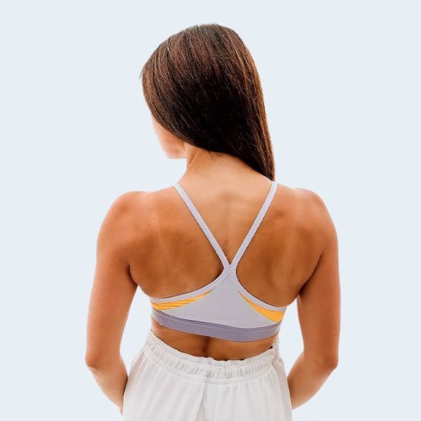 NIKE Топ NK INDY BRA V-NECK / CZ4456-536 L розмір одягу XC-025095-L фото