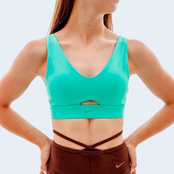 NIKE Топ NK DF INDY PLUNGE CUTOUT BRA / DV9837-363 L розмір одягу XC-019755-L фото