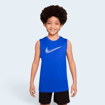 NIKE Майка NK DF HBR SL TOP / DO7090-480 L розмір одягу XC-021870-L фото