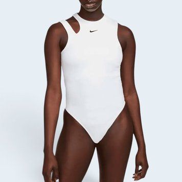 NIKE Боді NSW ESSNTL BODYSUIT TANK / DV7886-100 L розмір одягу XC-020355-L фото